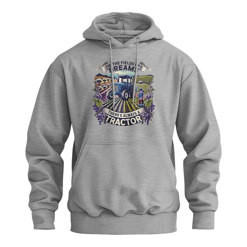 In The Fields Of Dreams There's Always A Tractor 1 - Unisex Heavy Blend™ Hooded Sweatshirt