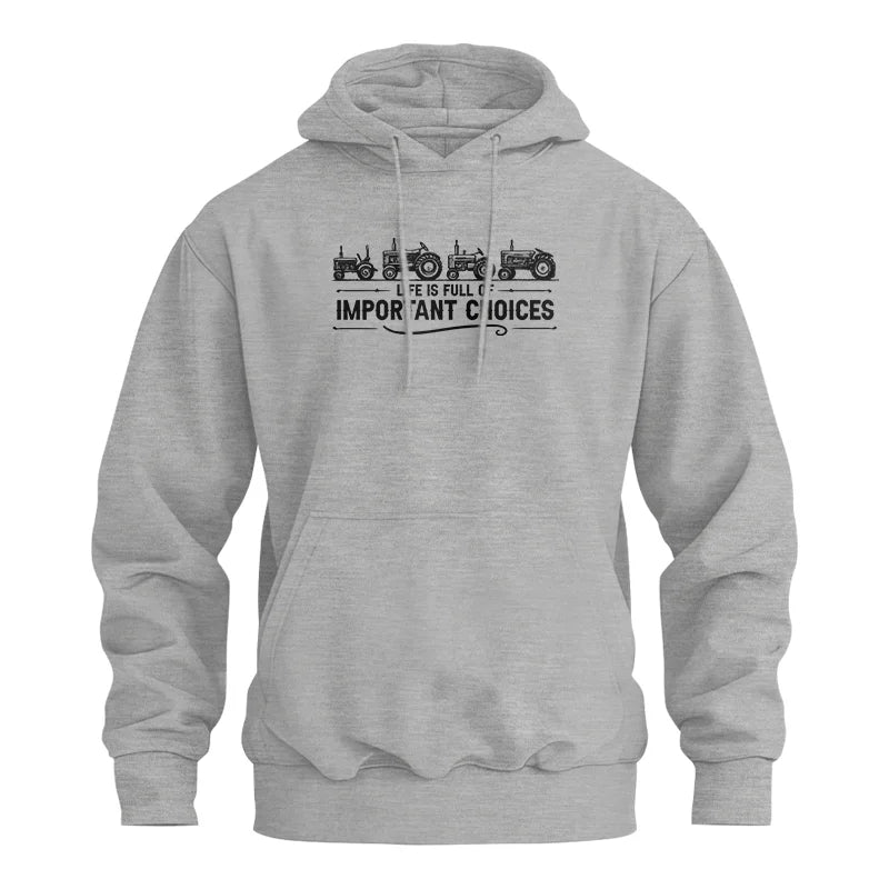 Image of Life Is Full Of Important Choices 12 - Unisex Heavy Blend™ Hooded Sweatshirt