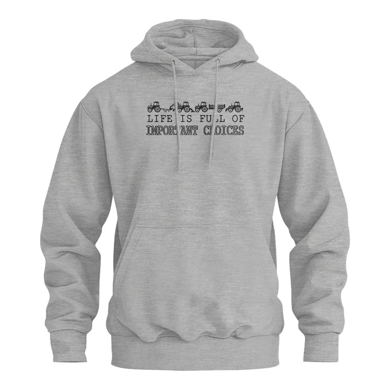 Image of Life Is Full Of Important Choices 8 - Unisex Heavy Blend™ Hooded Sweatshirt