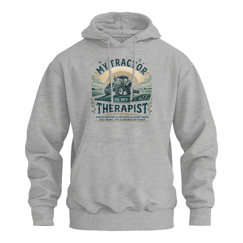 My Tractor Is My Therapist - Unisex Heavy Blend™ Hooded Sweatshirt