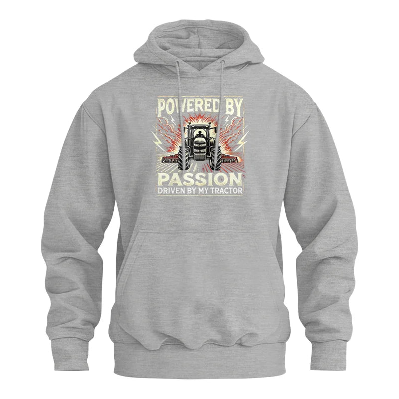 Powered By Passion Driven By My Tractor 4 - Unisex Heavy Blend™ Hooded Sweatshirt