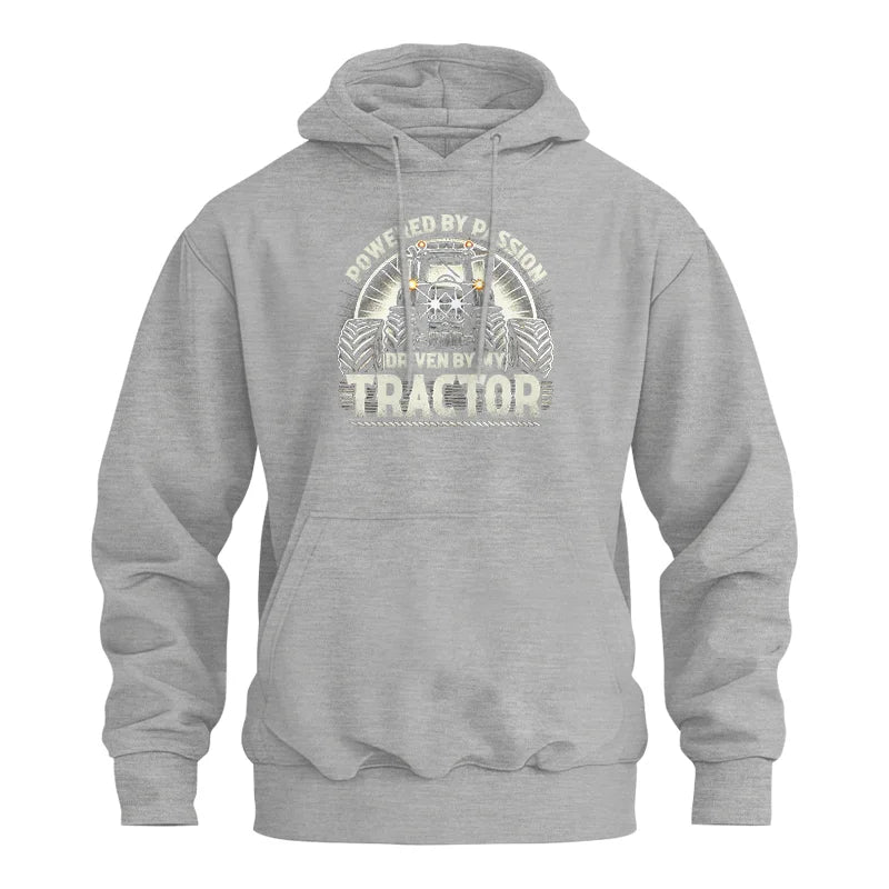 Powered By Passion Driven By My Tractor 6 - Unisex Heavy Blend™ Hooded Sweatshirt