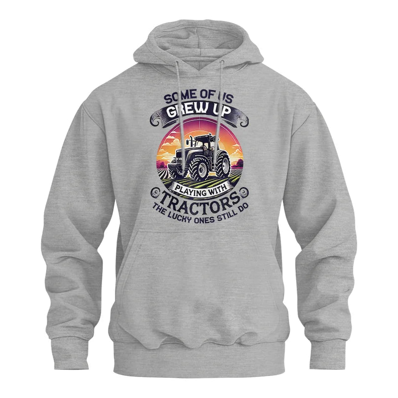 Some Of Us Grew Up Playing With Tractors 4 - Unisex Heavy Blend™ Hooded Sweatshirt