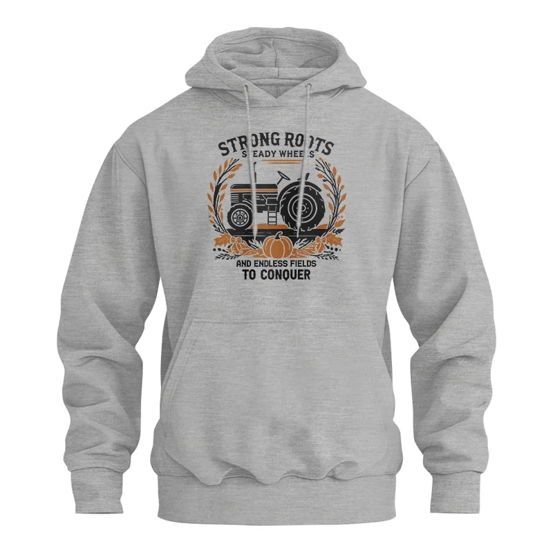 Thanksgiving Farmer Endless Fields To Conquer 3 - Unisex Heavy Blend™ Hooded Sweatshirt