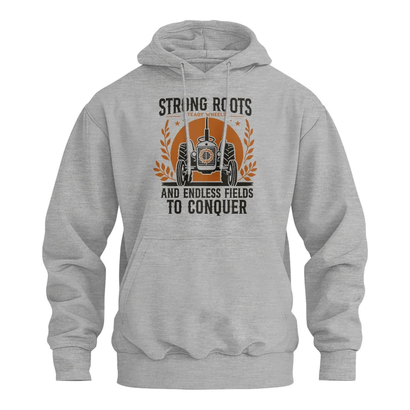 Thanksgiving Farmer Endless Fields To Conquer 4 - Unisex Heavy Blend™ Hooded Sweatshirt