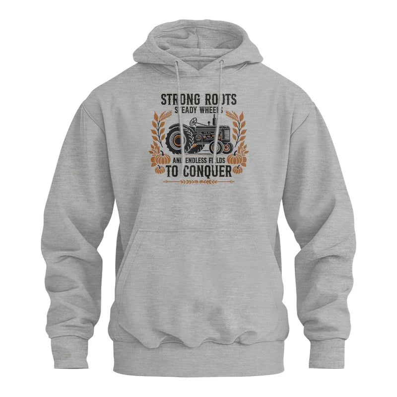 Thanksgiving Farmer Endless Fields To Conquer 5 - Unisex Heavy Blend™ Hooded Sweatshirt