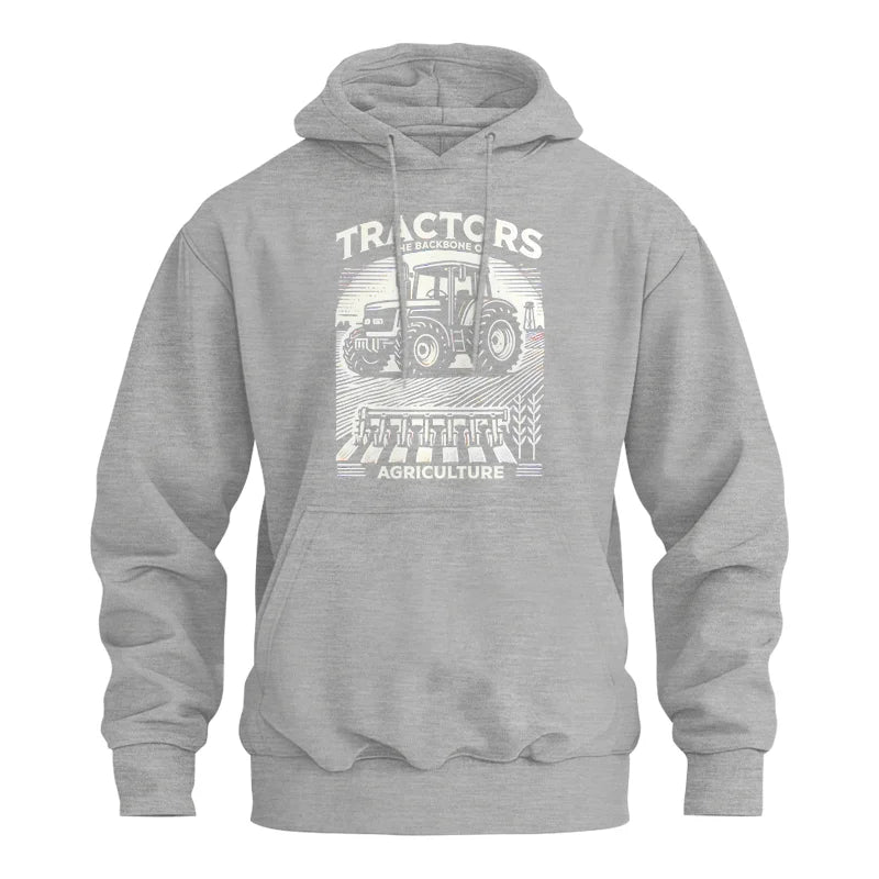 Tractors The Backbone Of Agriculture - Unisex Heavy Blend™ Hooded Sweatshirt