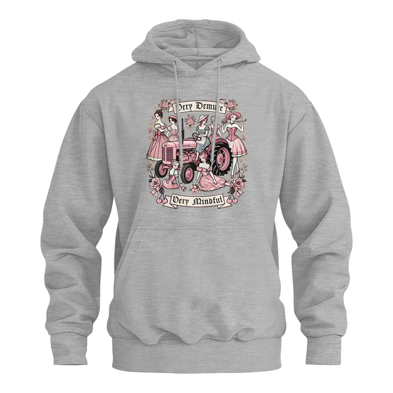 Very Demure Very Mindful Tractor - Unisex Heavy Blend™ Hooded Sweatshirt