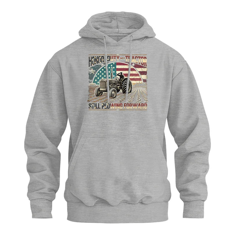 Veteran Farmer Honor Duty And A Tractor 1 - Unisex Heavy Blend™ Hooded Sweatshirt