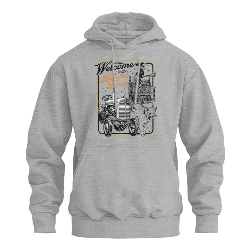 Image of Welcome To The Haunted Farm 1 - Unisex Heavy Blend™ Hooded Sweatshirt