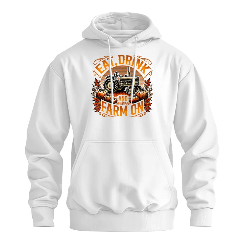 Image of Eat Drink and Farm On 2 - Unisex Heavy Blend™ Hooded Sweatshirt