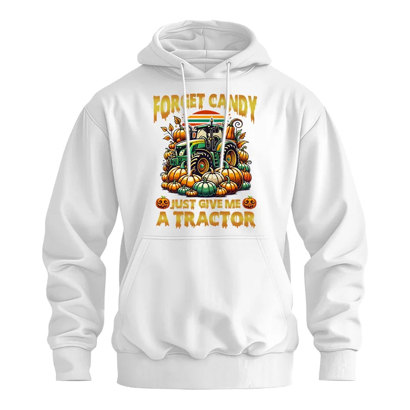 Forget Candy Just Give Me A Tractor - Unisex Heavy Blend™ Hooded Sweatshirt