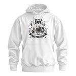 Fueled By Coffee And Tractor Dust - Unisex Heavy Blend™ Hooded Sweatshirt