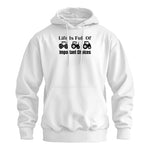 Life Is Full Of Important Choices 22 - Unisex Heavy Blend™ Hooded Sweatshirt