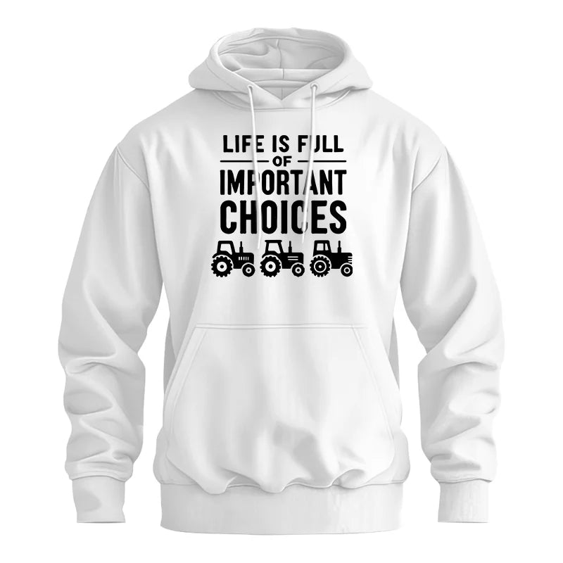 Image of Life Is Full Of Important Choices 27 - Unisex Heavy Blend™ Hooded Sweatshirt