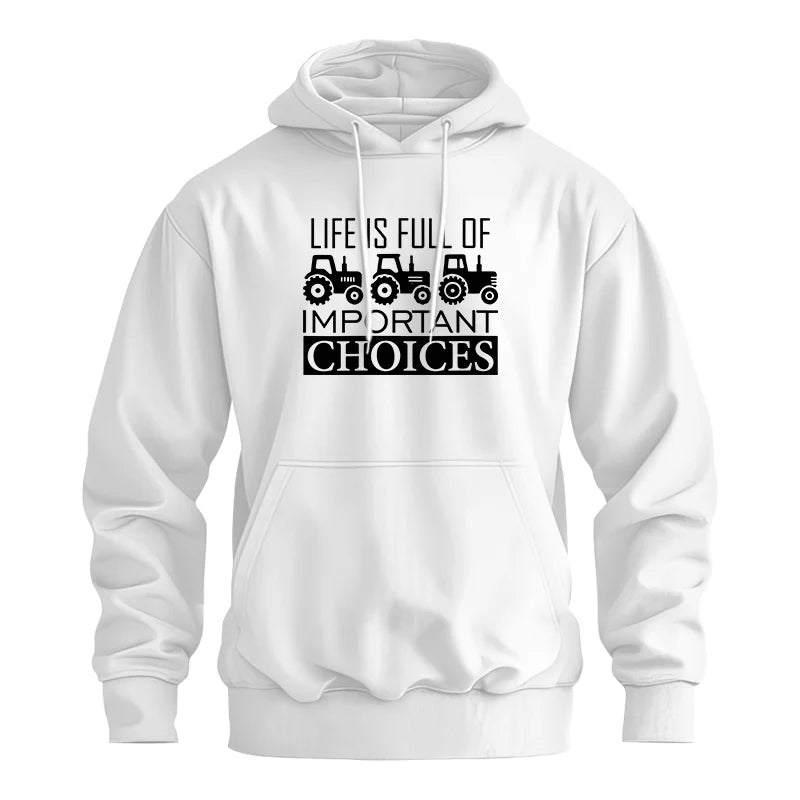 Image of Life Is Full Of Important Choices 35 - Unisex Heavy Blend™ Hooded Sweatshirt