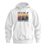 Life Is Full Of Important Choices 37 - Unisex Heavy Blend™ Hooded Sweatshirt