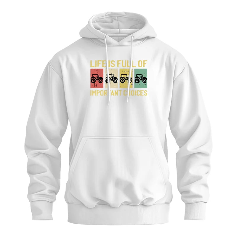 Image of Life Is Full Of Important Choices 4 - Unisex Heavy Blend™ Hooded Sweatshirt