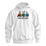 Life Is Full Of Important Choices 6 - Unisex Heavy Blend™ Hooded Sweatshirt