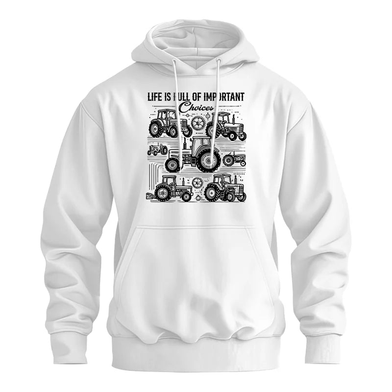 Image of Life Is Full Of Important Choices - Unisex Heavy Blend™ Hooded Sweatshirt