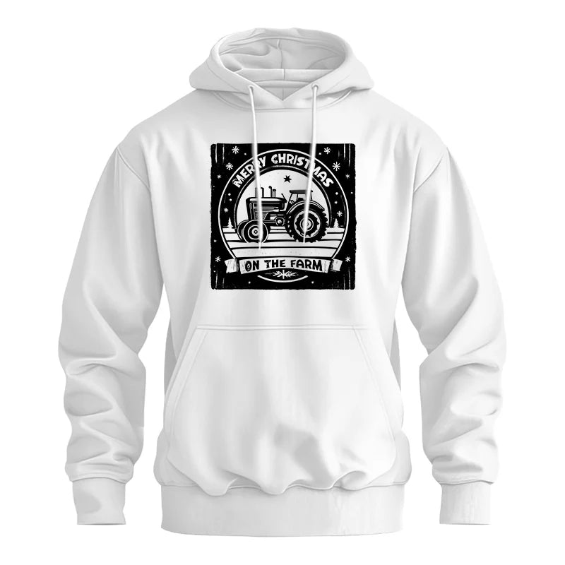 Image of Merry Chritmas On The Farm 5 - Unisex Heavy Blend™ Hooded Sweatshirt