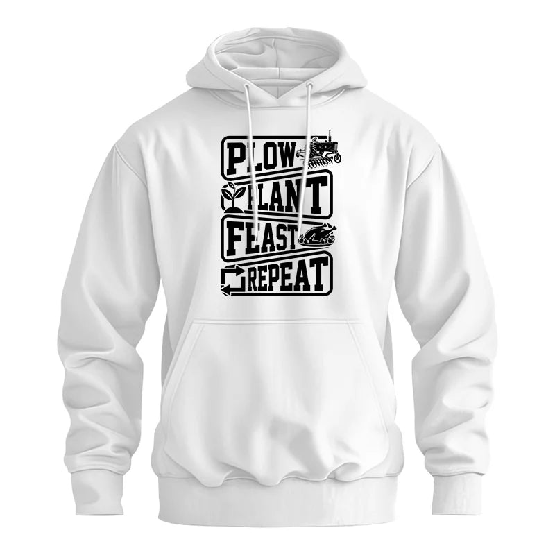 Plow Plant Feast Repeat 1 - Unisex Heavy Blend™ Hooded Sweatshirt