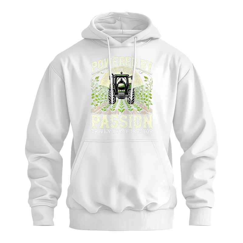 Powered By Passion Driven By My Tractor 3 - Unisex Heavy Blend™ Hooded Sweatshirt