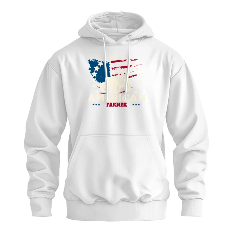 Proud To Be An American Farmer Citizen Veteran - Unisex Heavy Blend™ Hooded Sweatshirt