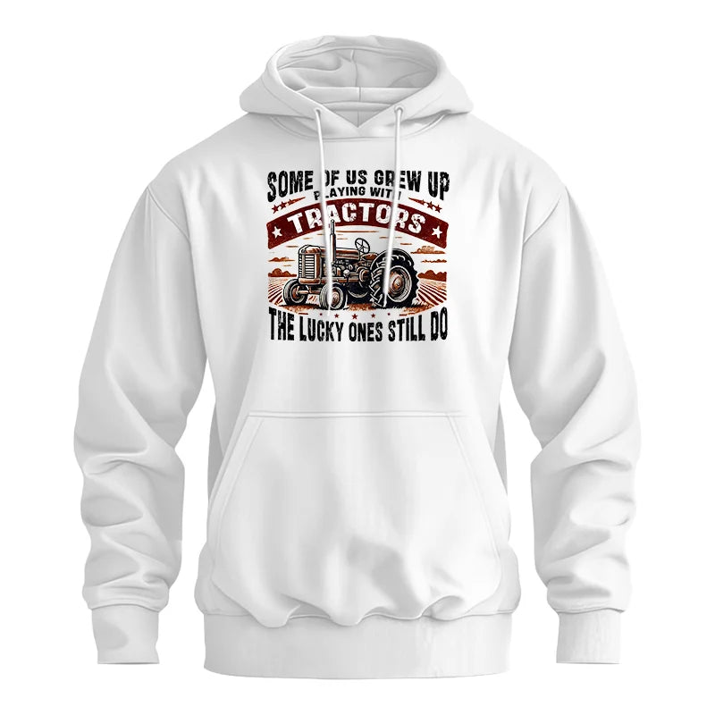 Image of Some Of Us Grew Up Playing With Tractors 2 - Unisex Heavy Blend™ Hooded Sweatshirt