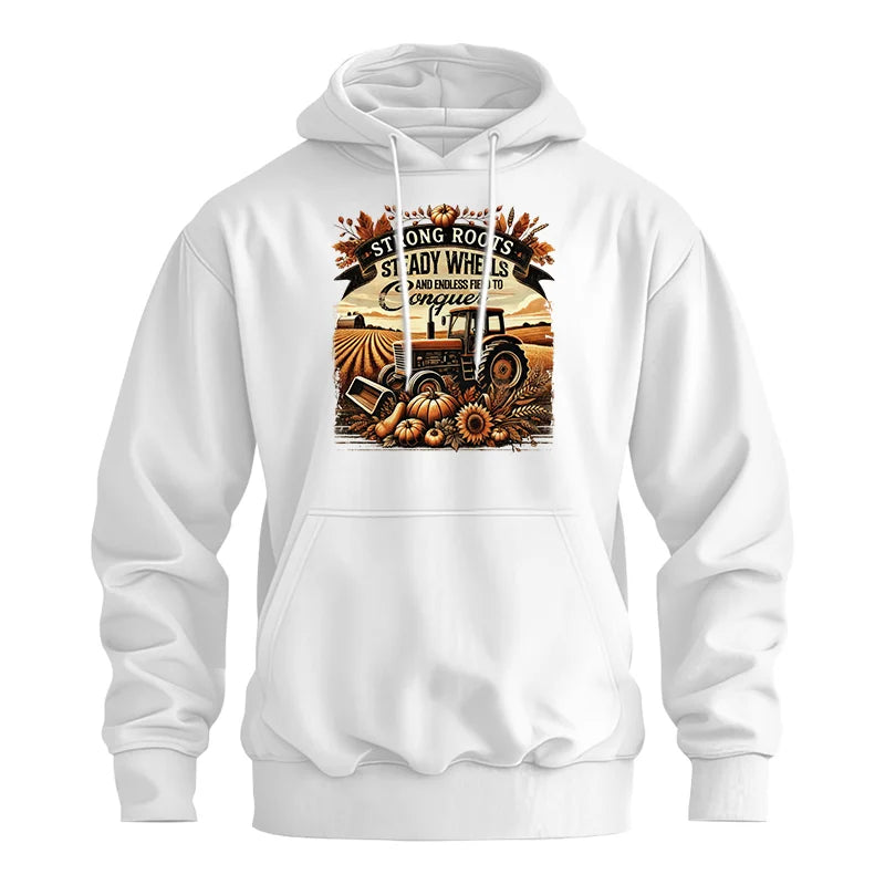 Thanksgiving Farmer Endless Fields To Conquer 2 - Unisex Heavy Blend™ Hooded Sweatshirt