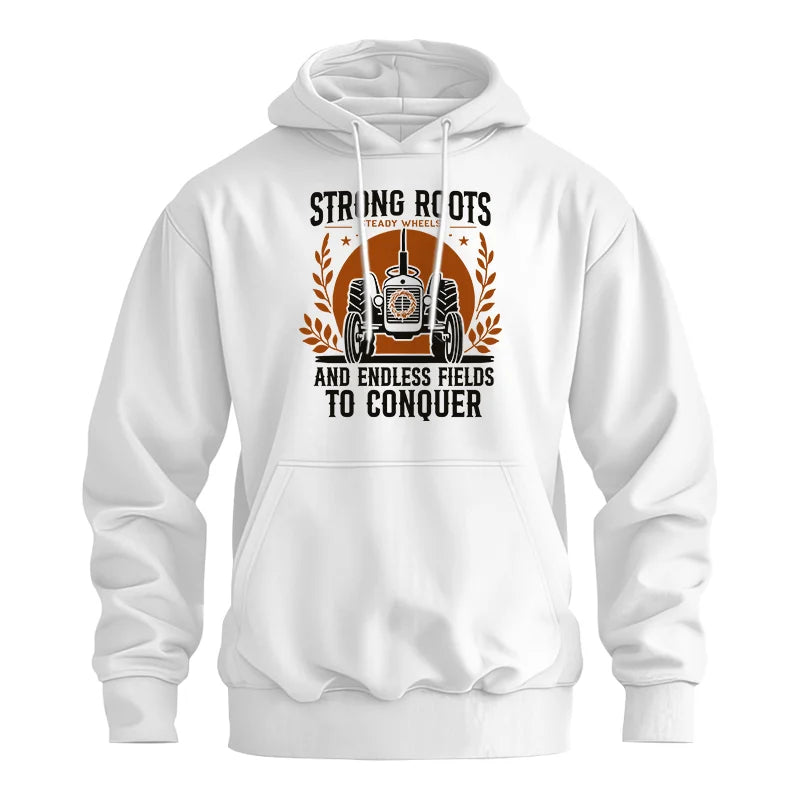 Thanksgiving Farmer Endless Fields To Conquer 4 - Unisex Heavy Blend™ Hooded Sweatshirt