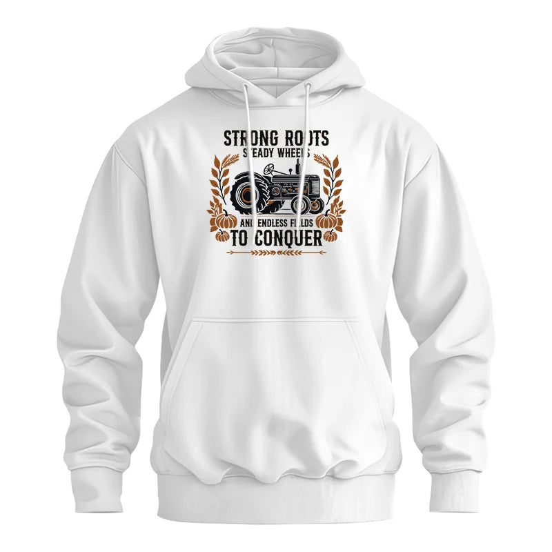 Thanksgiving Farmer Endless Fields To Conquer 5 - Unisex Heavy Blend™ Hooded Sweatshirt