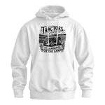 Tractors Whisper The Language Of The Land 1 - Unisex Heavy Blend™ Hooded Sweatshirt