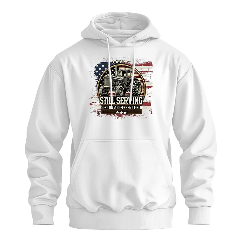 Veteran Farmer Still Serving 1 - Unisex Heavy Blend™ Hooded Sweatshirt