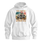 Veteran Farmer Still Serving 2 - Unisex Heavy Blend™ Hooded Sweatshirt