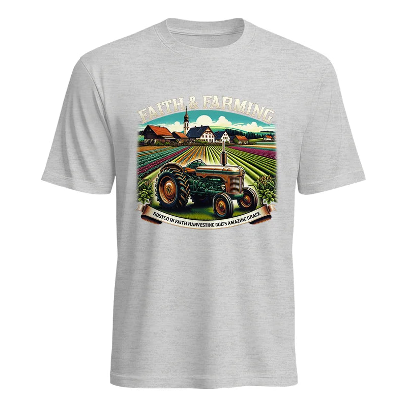 Faith And Farming 4 - Unisex Heavy Cotton Tee