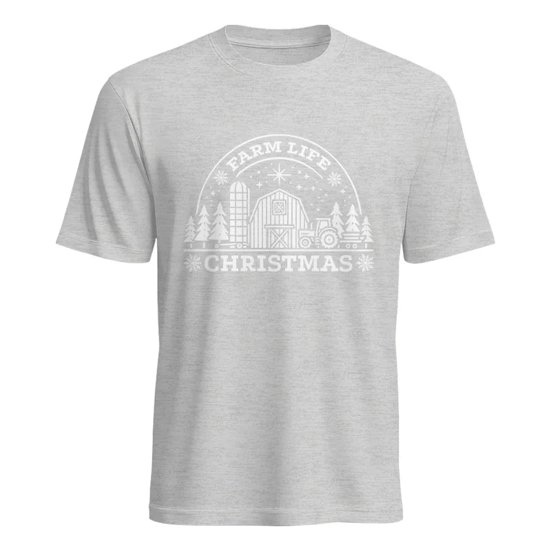 Farm Life Christmas 4 - Unisex Heavy Cotton Tee