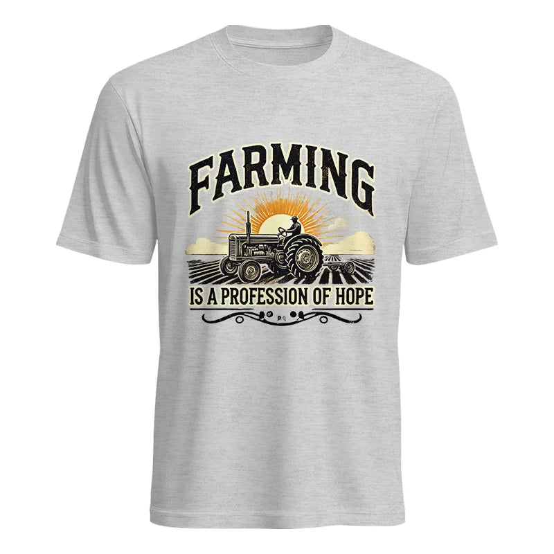 Image of Farming Is A Profession Of Hope 1 - Unisex Heavy Cotton Tee