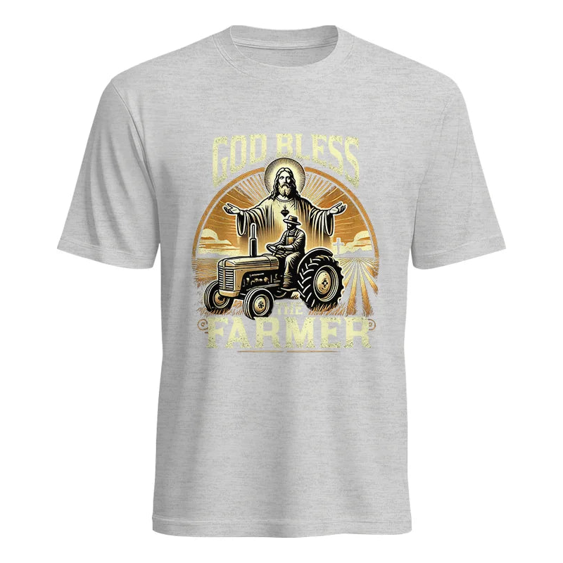 God Bless The Farmer 1 - Unisex Heavy Cotton Tee