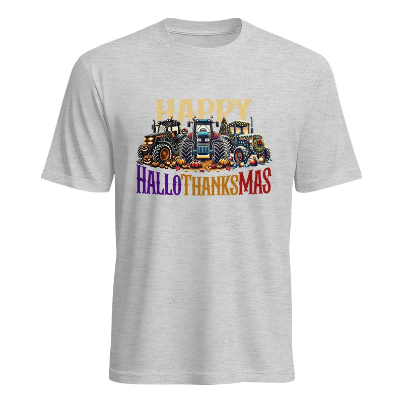 Image of Happy HalloThanksMas - Unisex Heavy Cotton Tee