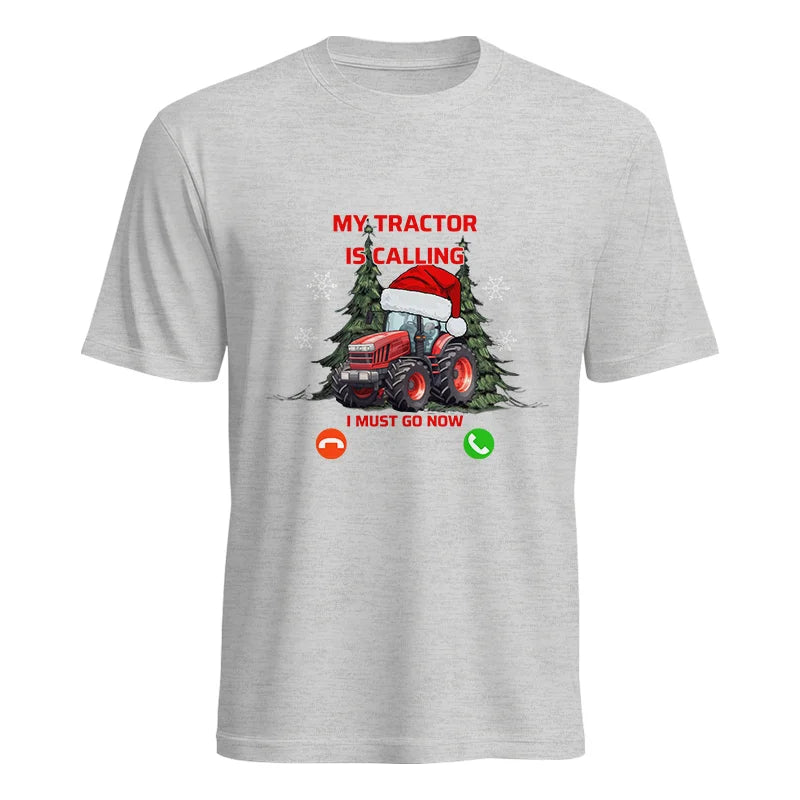 My Tractor Is Calling 2 - Unisex Heavy Cotton Tee