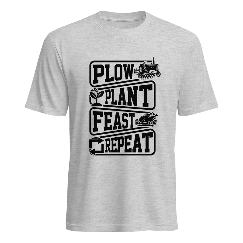 Plow Plant Feast Repeat 1 - Unisex Heavy Cotton Tee