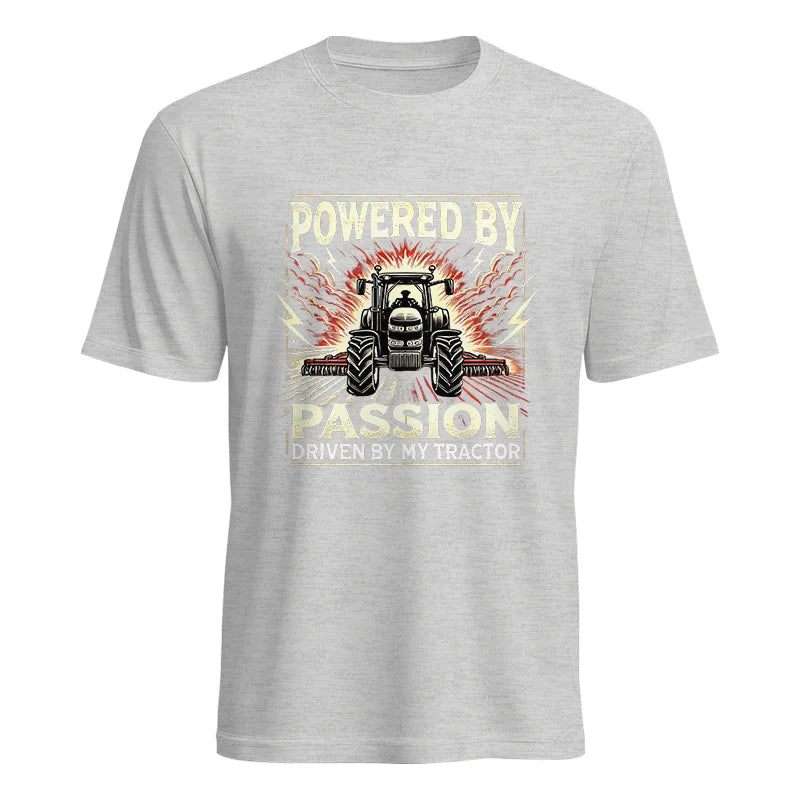 Powered By Passion Driven By My Tractor 4 - Unisex Heavy Cotton Tee