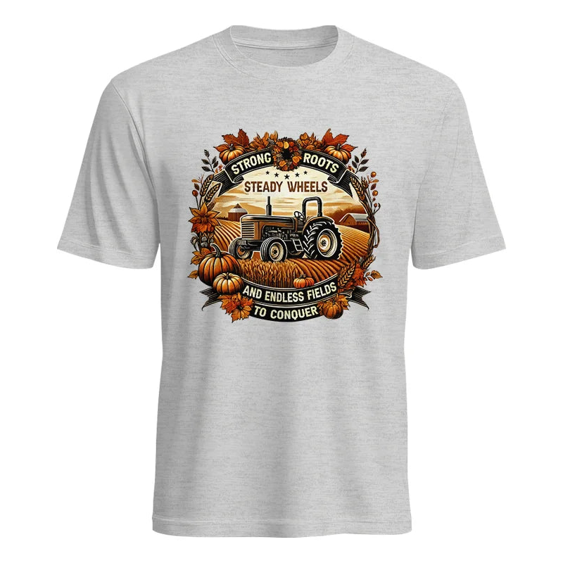 Image of Thanksgiving Farmer Endless Fields To Conquer 1 - Unisex Heavy Cotton Tee