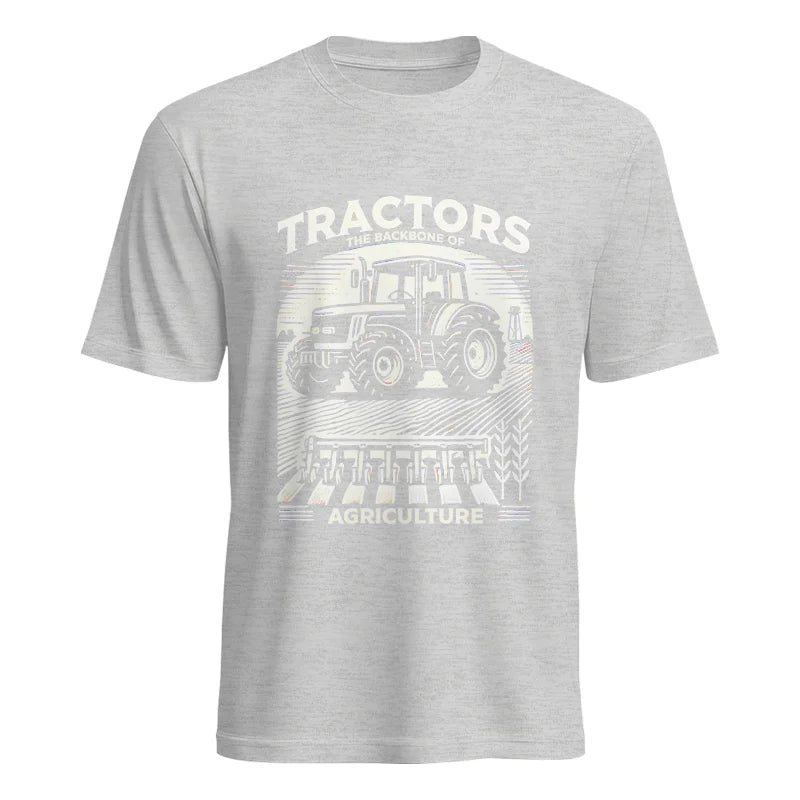 Tractors The Backbone Of Agriculture - Unisex Heavy Cotton Tee