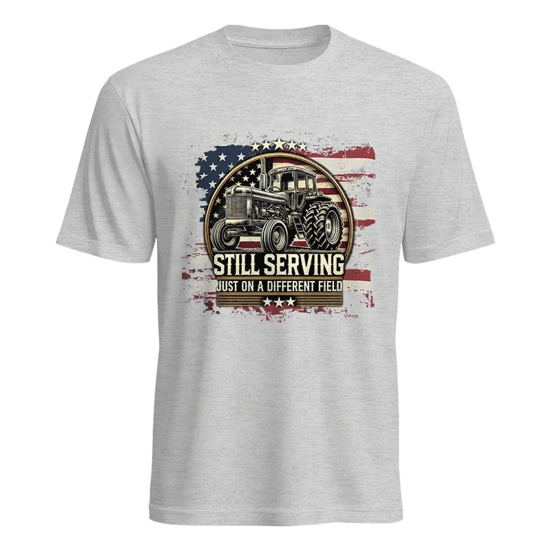 Veteran Farmer Still Serving 1 - Unisex Heavy Cotton Tee