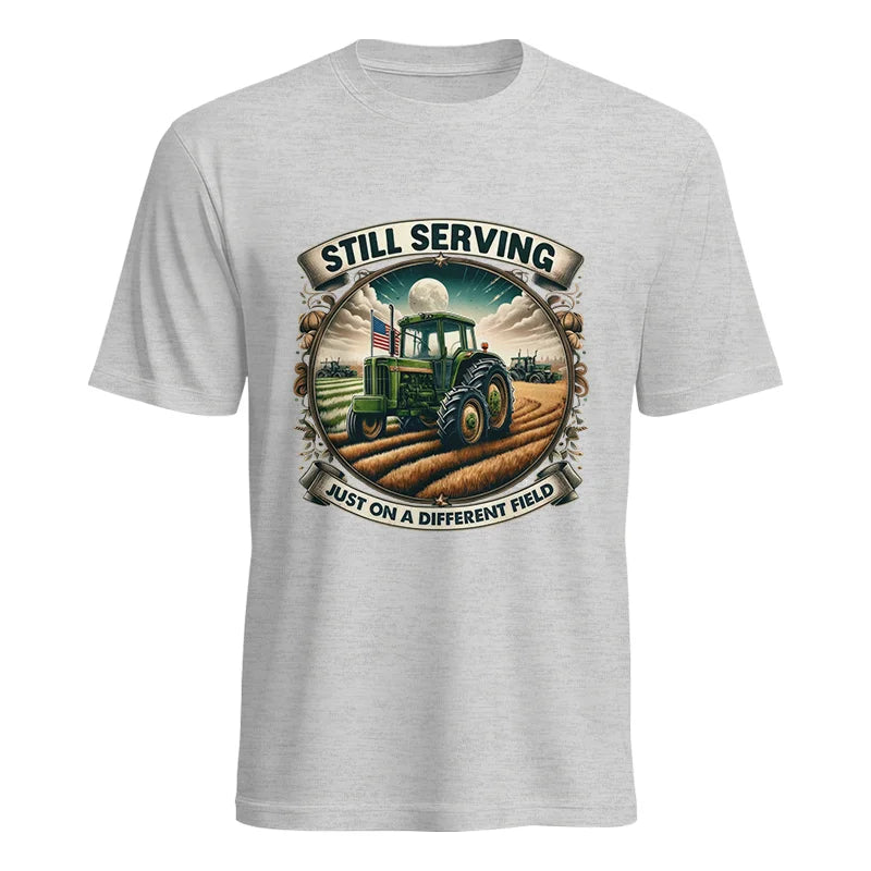 Image of Veteran Farmer Still Serving 4 - Unisex Heavy Cotton Tee