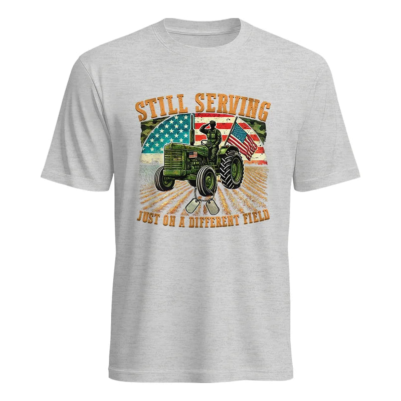 Veteran Farmer Still Serving 9 - Unisex Heavy Cotton Tee