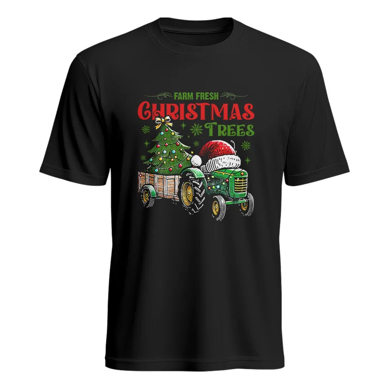 Farm Fresh Christmas Trees - Unisex Heavy Cotton Tee