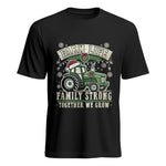 Farm Life Family Strong Together We Grow - Unisex Heavy Cotton Tee